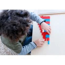 Barras numéricas pequeñas de madera - Montessori