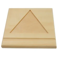 Base de madera para escalera de perlas - Montessori