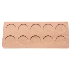 Base de madera para tarros de sonoridades - Serclet