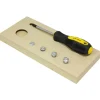 Base madera con destornillador y tornillos - Montessori