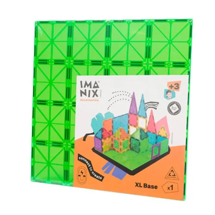 Base para construcción magnética Imanix 30 x 30 cm - Braintoys