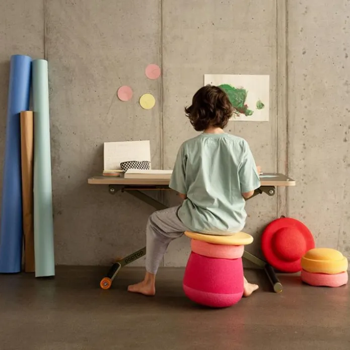 Base rosa para asiento de equilibrio - Stapelstein