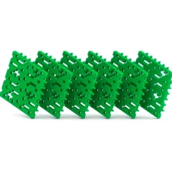 Bases de construcción verdes para bloques Basic (6) - MELI
