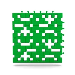 Bases de construcción verdes para bloques Maxi (6) - MELI