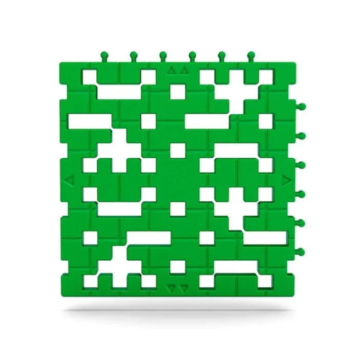Bases de construcción verdes para bloques Maxi (6) - MELI