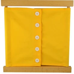 Bastidor de madera con botones pequeños - Montessori