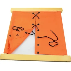 Bastidor de madera con cordones - Montessori