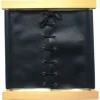 Bastidor de madera cuero con cordones - Montessori