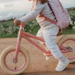 Bicicleta de equilibrio sin pedales rosa - Little Dutch