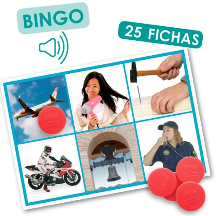 Bingo: sonidos de la casa y la ciudad - Akros
