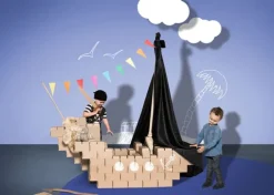 Bloques de construcción de cartón XXL (60) - Gigi