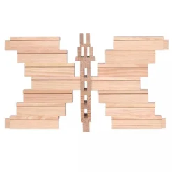 Bloques de construcción de madera natural (100) - KAPLA