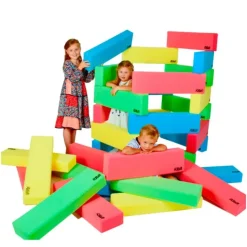 Bloques de espuma XXL para motricidad, juego libre y construcción (12) - RIWI