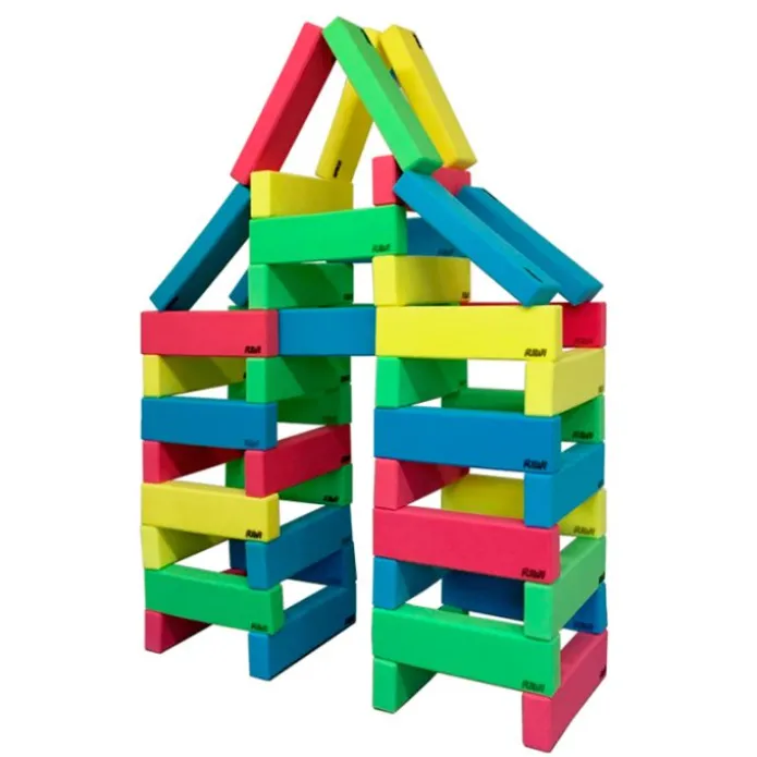 Bloques de espuma XXL para motricidad, juego libre y construcción (12) - RIWI