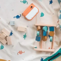 Bloques de madera City (324) - Just Blocks + REGALO manta-saco