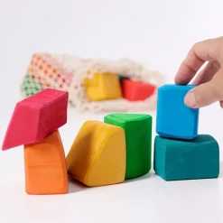 Bloques de madera de colores (15) - Grimm's