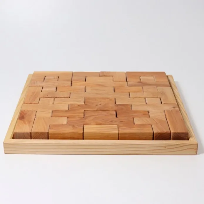 Bloques de madera natural Escaleras (19) - Grimm's