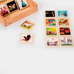 Bloques de madera para contar historias (90) - TickiT