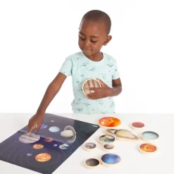 Bloques de madera Sistema Solar (11) - TickiT
