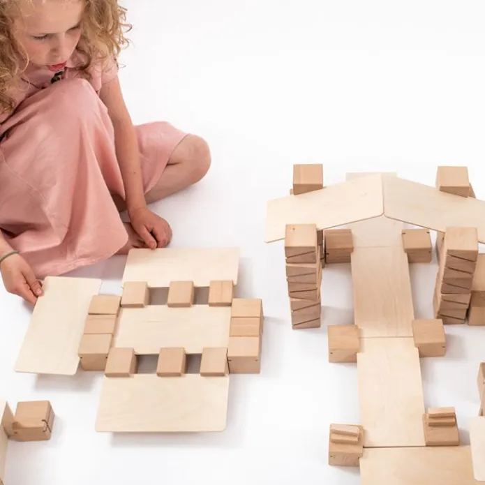 Bloques de madera Smart Lines (160) - Just Blocks