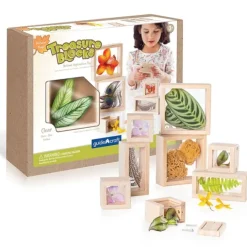Bloques de madera transparentes Treasure Blocks (8) - Guidecraft