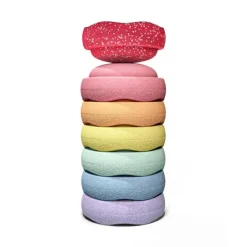 Bloques de movimiento Blush Special Original Mini Rainbow Pastel (7) - Stapelstein