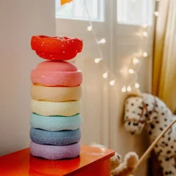 Bloques de movimiento Blush Special Original Mini Rainbow Pastel (7) - Stapelstein