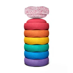 Bloques de movimiento Blush Special Original Mini Rainbow Classic (7) - Stapelstein