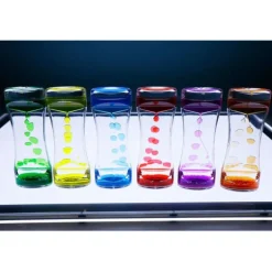 Bloques de silicona de colores translúcidos (24) - TickiT