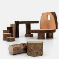 Bloques ecológicos de madera Ecoblocks con corteza (36) - Magic Wood