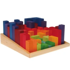 Bloques escalonados de madera para contar 2 cm - Grimm's