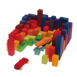 Bloques escalonados de madera para contar 2 cm - Grimm's