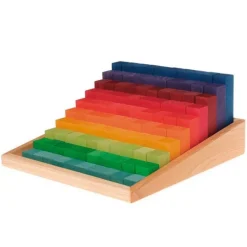 Bloques escalonados de madera para contar 4 cm - Grimm's
