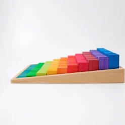 Bloques escalonados de madera para contar 4 cm - Grimm's