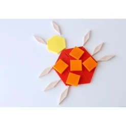 Bloques geométricos de colores (250) - EDX Education