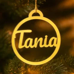 Bola para árbol de Navidad personalizada