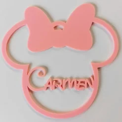 Bola para árbol de Navidad personalizada - Minnie Mouse
