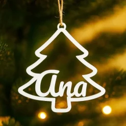 Bola para árbol de Navidad personalizada - Árbol de Navidad