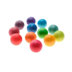 Bolas de madera colores arcoíris 3,5 cm (12) - Grimm's