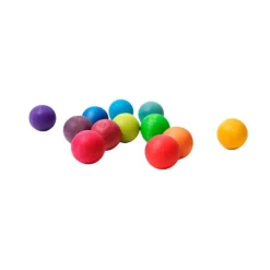 Bolas de madera colores arcoíris 3,5 cm (12) - Grimm's