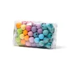 Bolas de madera con agujero colores pastel 1,2 cm (120) - Grimm's