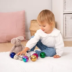 Bolas sensoriales con reflejo y sonido (6) - Tickit