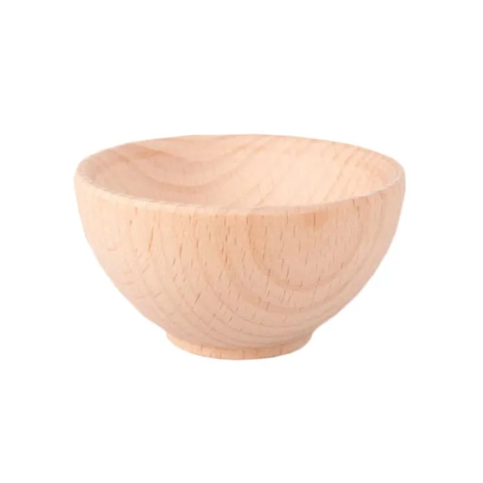 Bol de madera natural 7 cm - TickiT