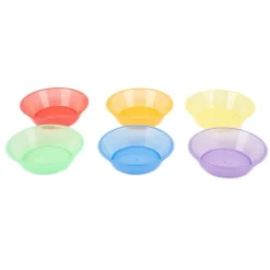 Boles de colores translúcidos para clasificar (6) - TickiT