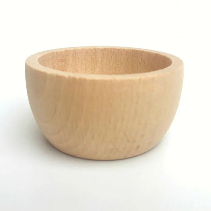 Boles de madera natural (6) - Grapat