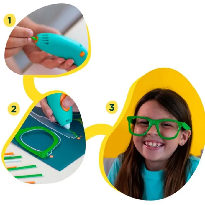 Bolígrafo para dibujar y crear figuras en 3D - 3Doodler