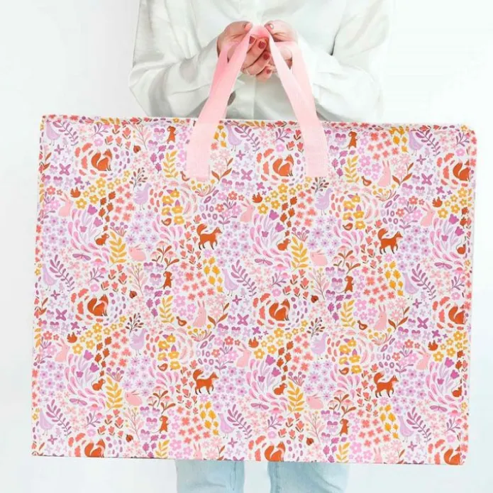 Bolsa de almacenamiento XL Jardín de flores - A Little Lovely Company