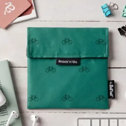 Bolsa reutilizable de tela Bike Snack'n'Go Icons Bike - Roll'eat