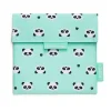 Bolsa reutilizable de tela Panda Snack'n'Go Animals - Roll'eat