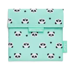 Bolsa reutilizable de tela Panda Snack'n'Go Animals - Roll'eat